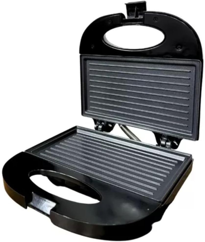 Antiaderente Sanduicheira Elétrica Grill Antiaderente 110v - Imagem 2