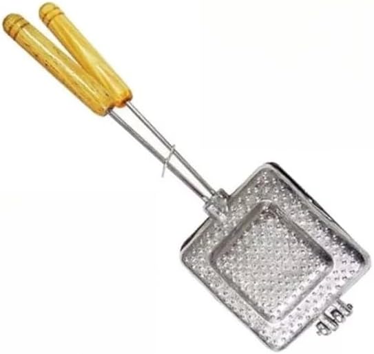 Kit 2 Sanduicheira Torradeira Pão Forma Francês Aluminio(Baurutex) - Imagem 2