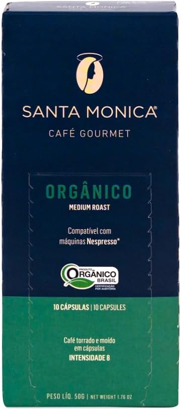Cápsula de Café Santa Mônica Orgânica - compatíveis com Nespresso (10 unid) - Imagem 2