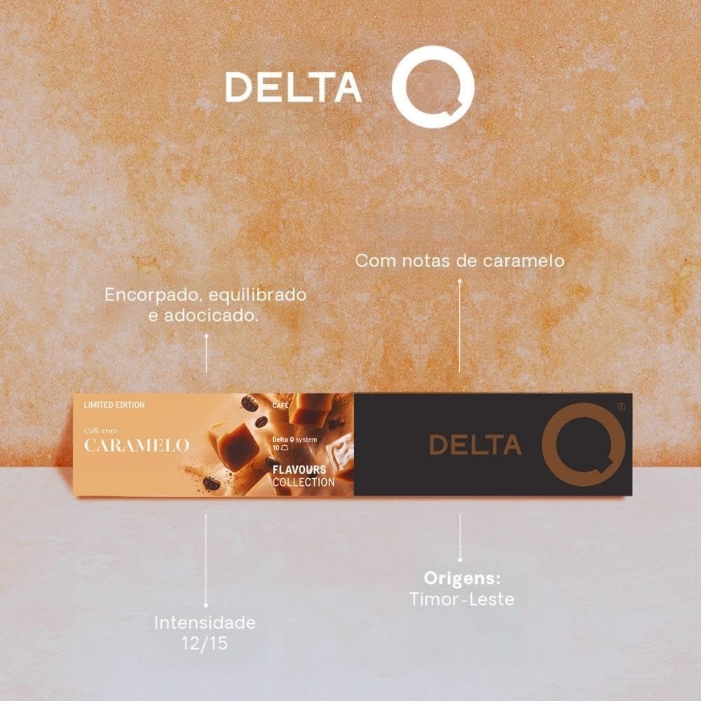 30 Cápsulas Café Delta Q Caramelo - Imagem 5