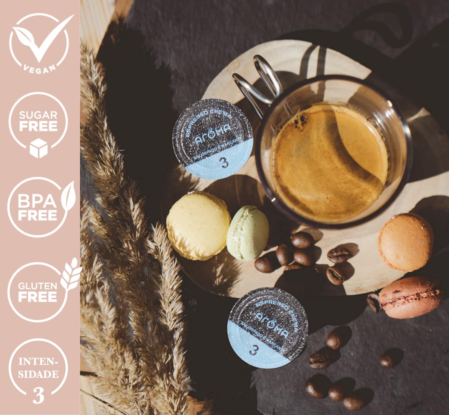 Aroma Selezione Cápsulas De Café Aroma Espresso Crema Compatível Com Nespresso Contém 10 Cápsulas - Imagem 3
